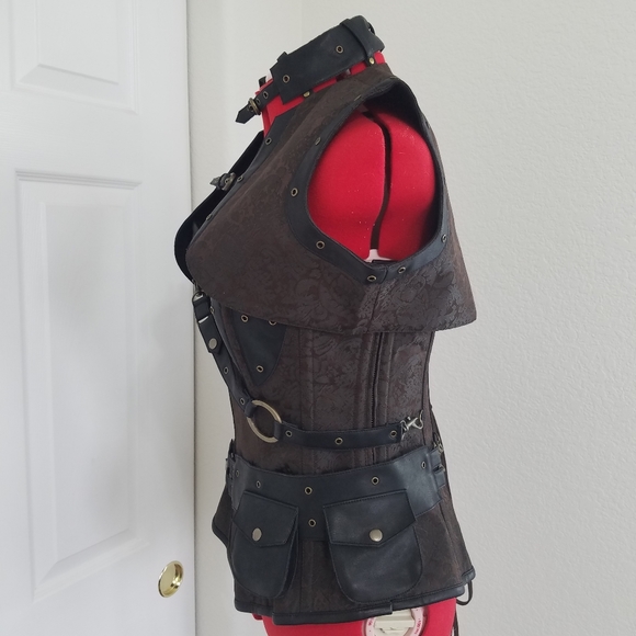 NWT Vintage inspired Corset with accesories - Picture 2 of 7